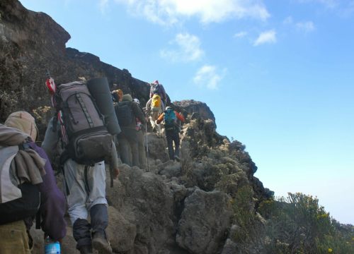 Trekking di gruppo al Kilimandjaro per la via Machame