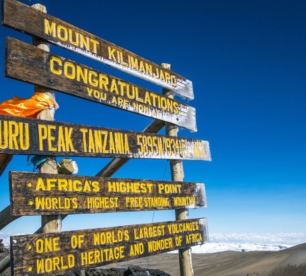 Uhuru peak Kilimandjaro
